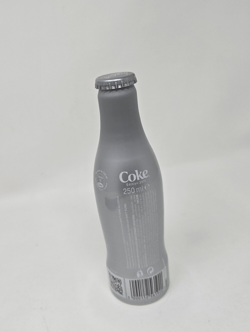 Limited Edition Daft Punk Coca Cola Glass Metal Alloy Bottle Music Band RARE - Picture 7 of 16